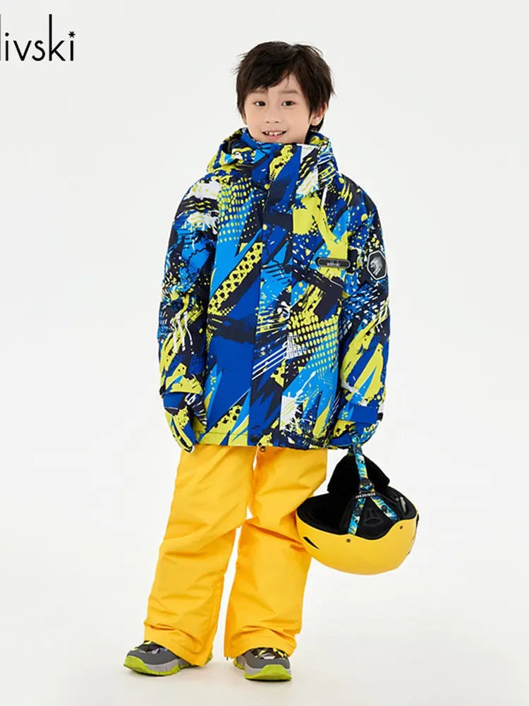 Kids Insulated Ski Bib Pants | 20K Waterproof Snow Overalls
