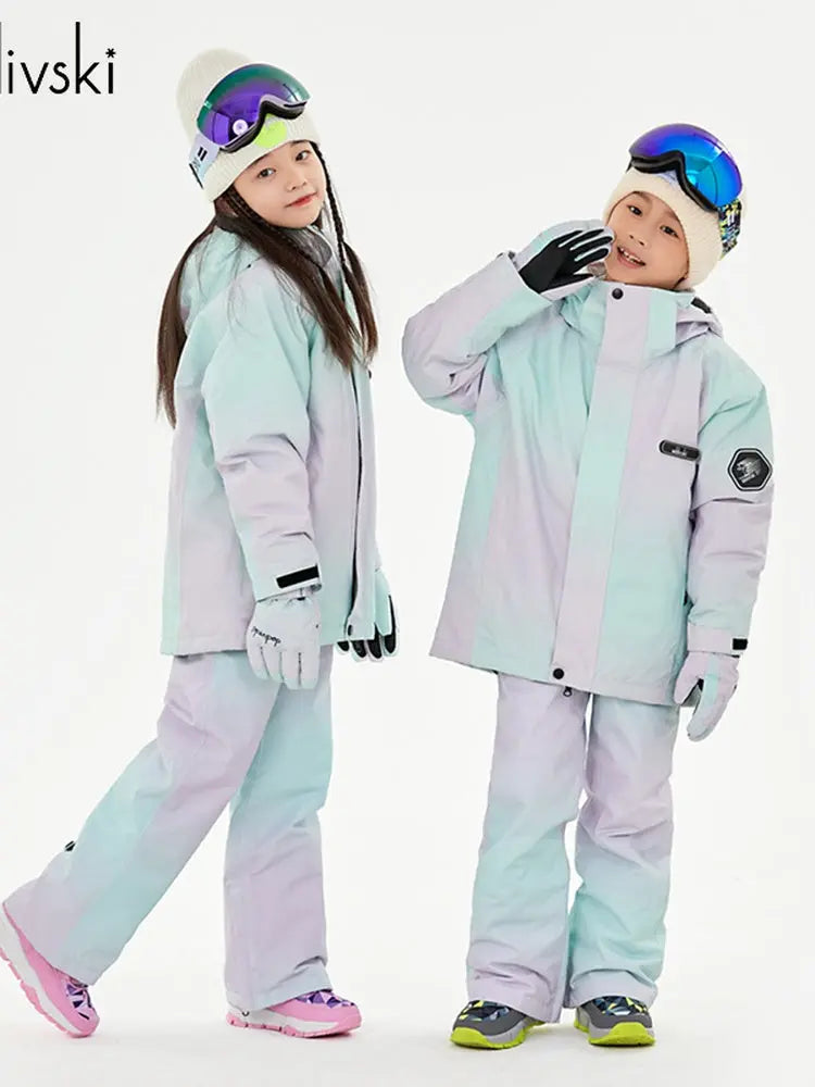 Kids Insulated Ski Bib Pants | 20K Waterproof Snow Overalls