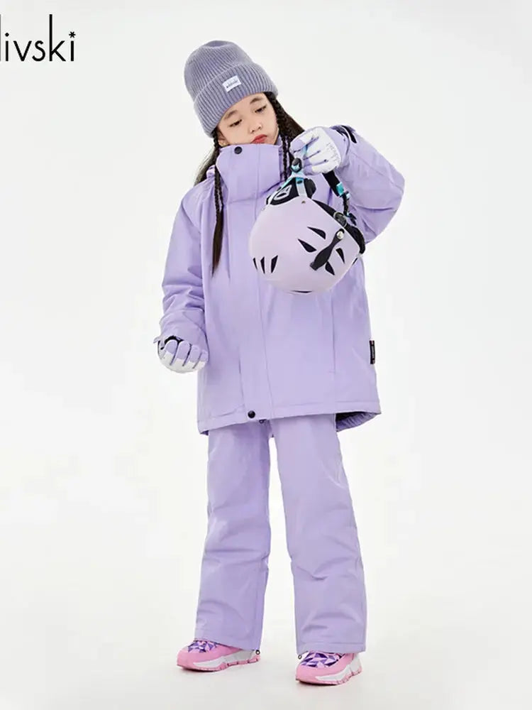 Kids Insulated Ski Bib Pants | 20K Waterproof Snow Overalls