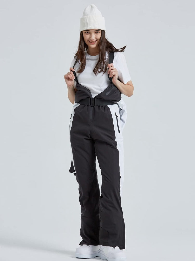 Women's One Piece Ski Suit Slim Fit Waterproof Snow Overalls