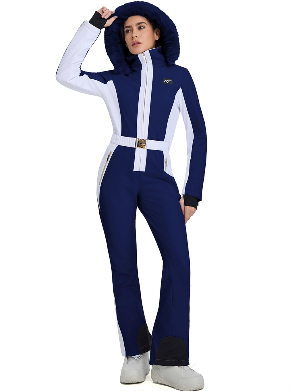 Women's Insulated One-Piece Ski Suit Snowsuit