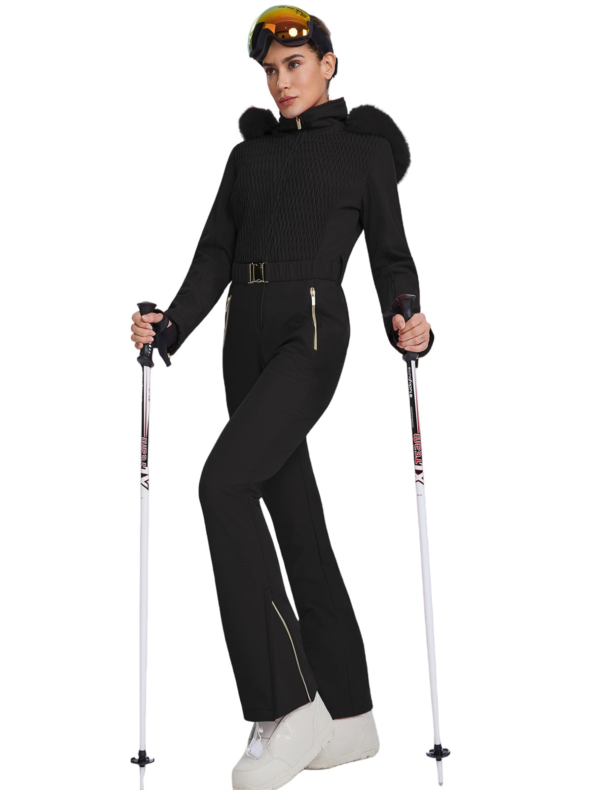 Men's & Women's Insulated Cargo Snowboard Pants Baggy Waterproof Snow Pants