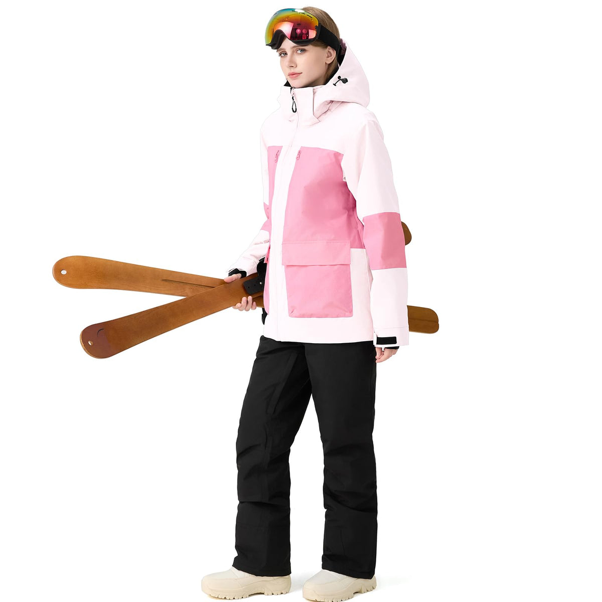 Women's Waterproof Ski Jacket & Pants Set