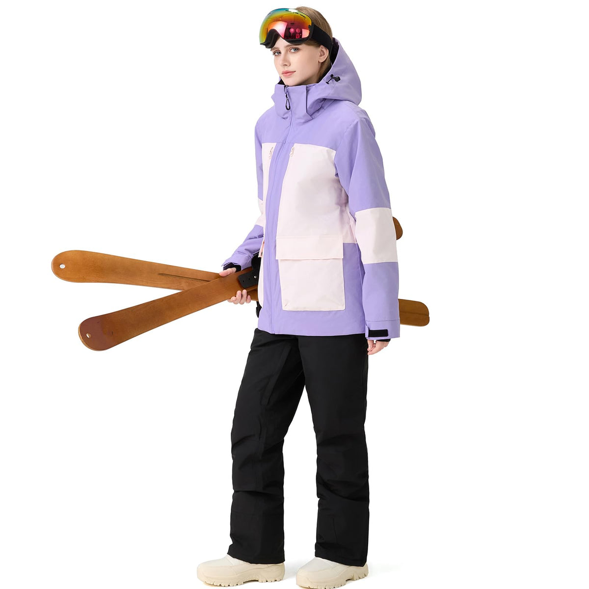 Women's Waterproof Ski Jacket & Pants Set