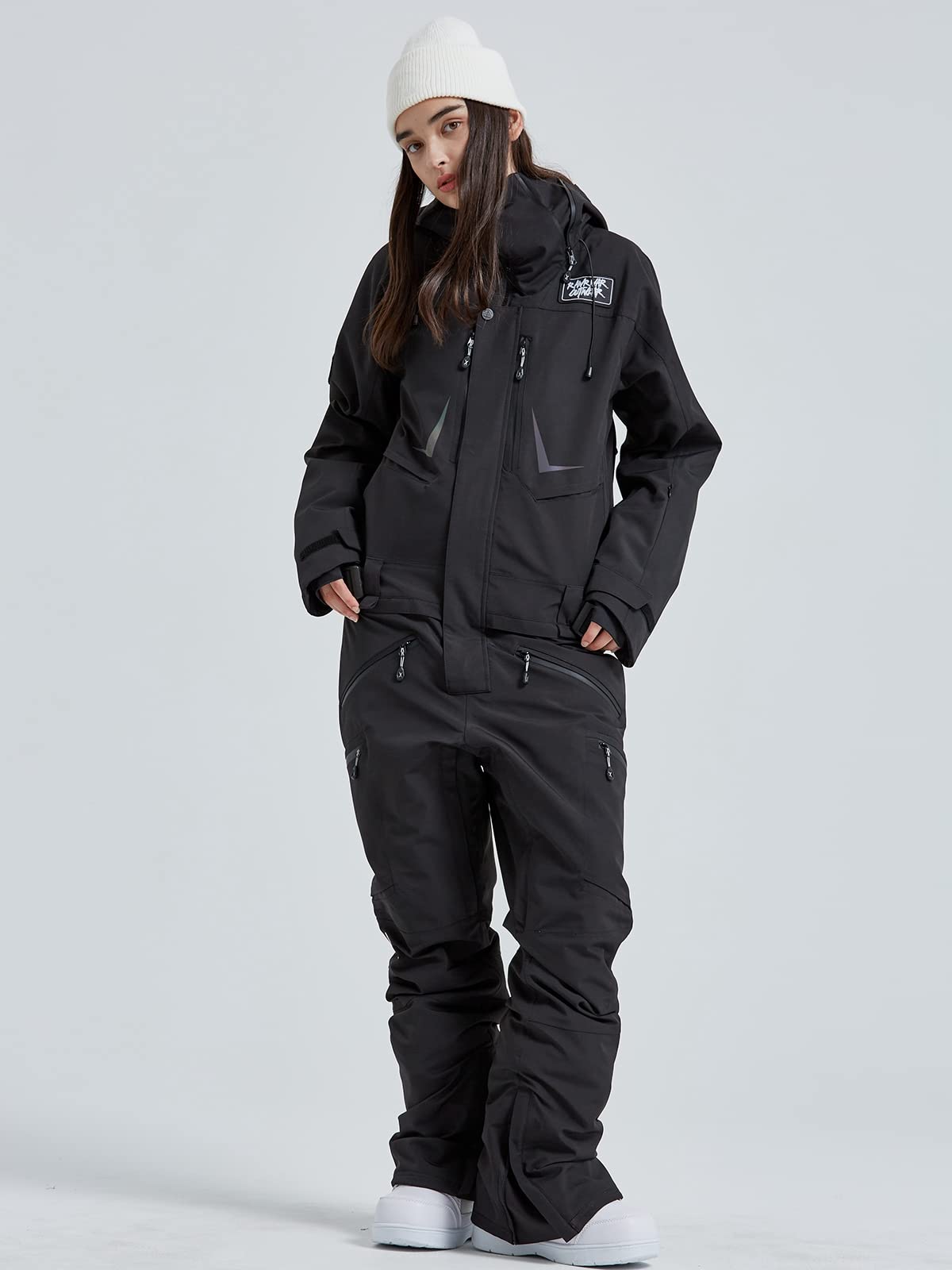 Women's & Men's One Piece Ski Suit Winter Snowboard Overalls