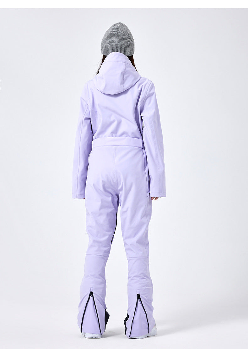 Women's Chic One Piece Snow Suit Slim Fit