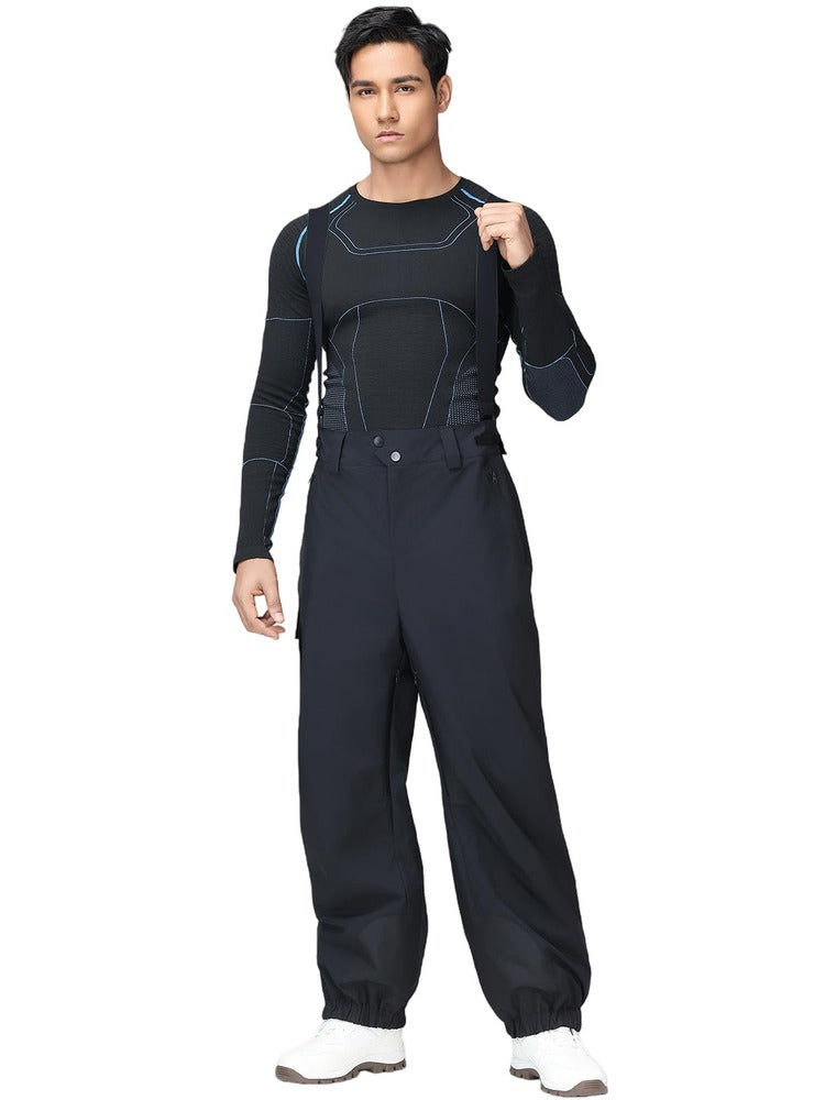 Men's & Women's Baggy Waterproof Snow Bib Pants