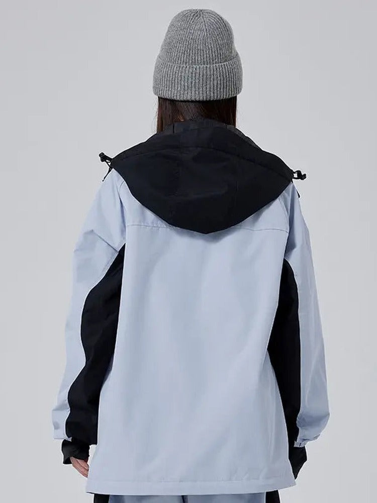 Outdoor Baggy Cargo Snowboard Jacket Unisex Snow Coat 