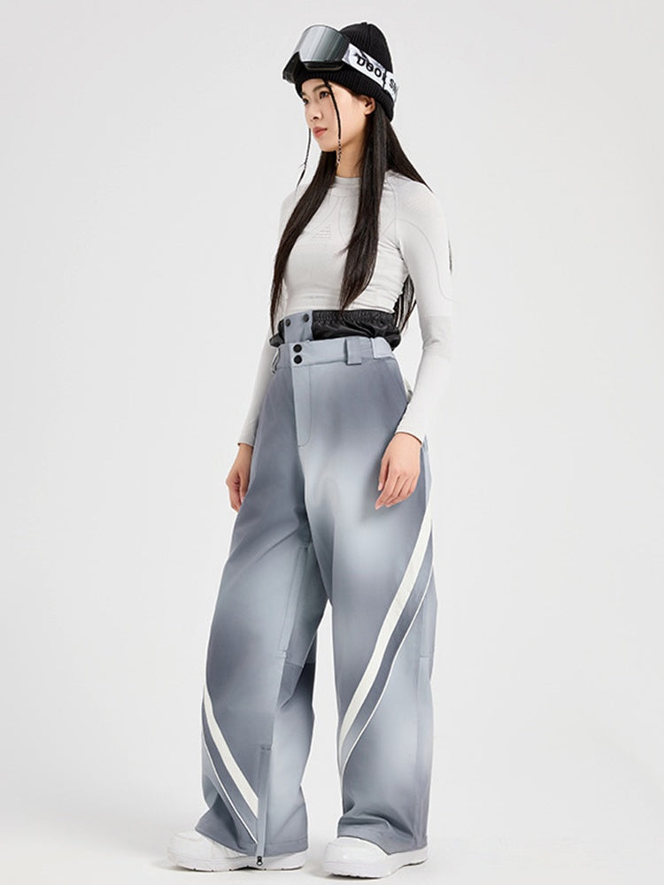 Women's 3L Windproof Baggy Snow Ski Pants