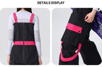 Women's Strap Ski Bib Pants Snow Overalls