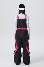 Women's Strap Ski Bib Pants Snow Overalls