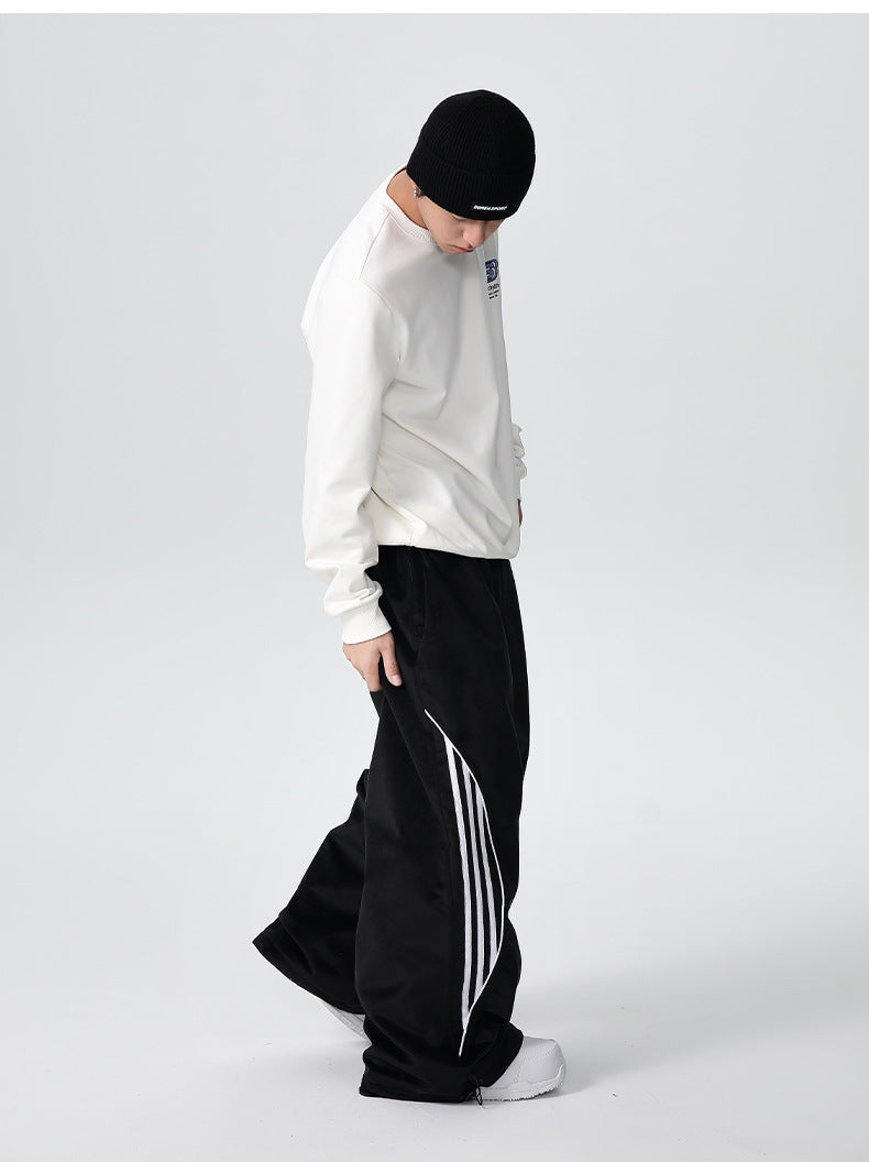 Men's Oversized Fleece Baggy Snowboard Pants