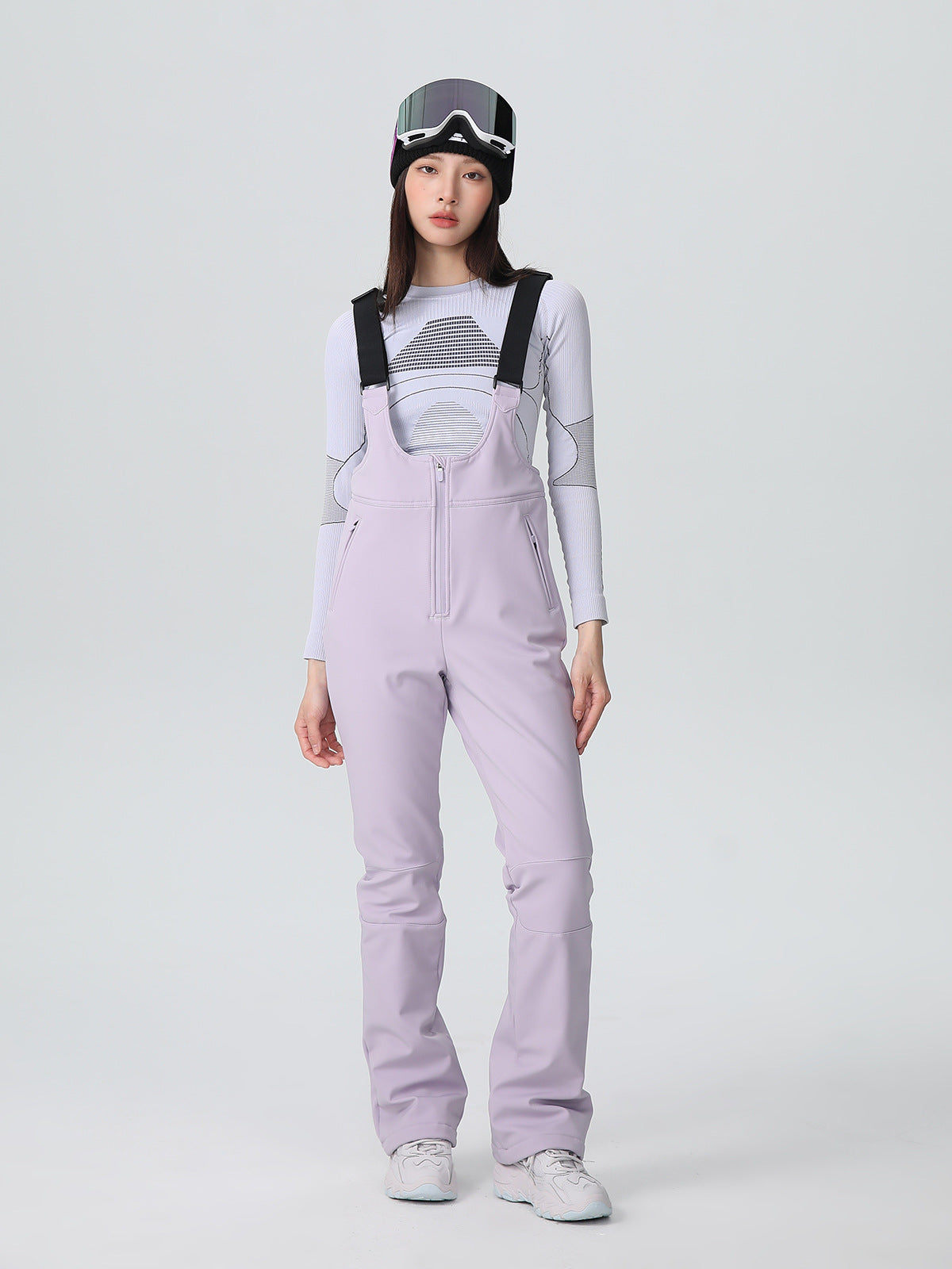Women's Slim Fit Suspender Ski Bib Pants