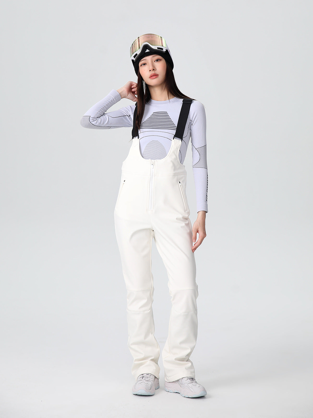 Women's Slim Fit Suspender Ski Bib Pants