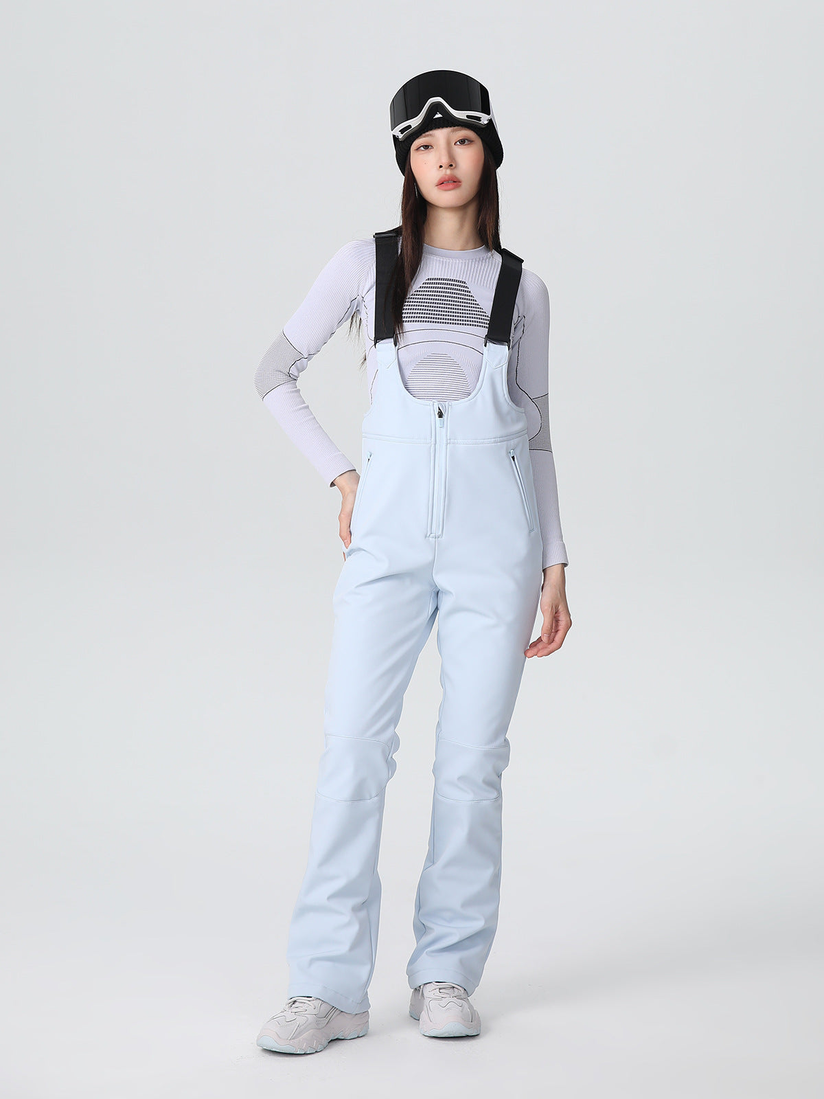Women's Slim Fit Suspender Ski Bib Pants