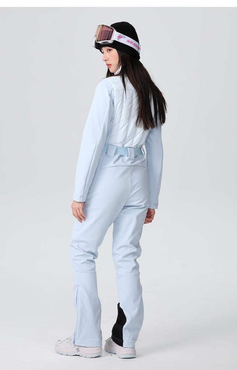 Chic All-Weather Ski Jumpsuit One-piece Snow Suits