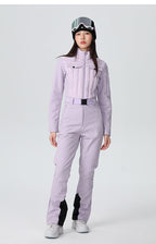 Chic All-Weather Ski Jumpsuit One-piece Snow Suits