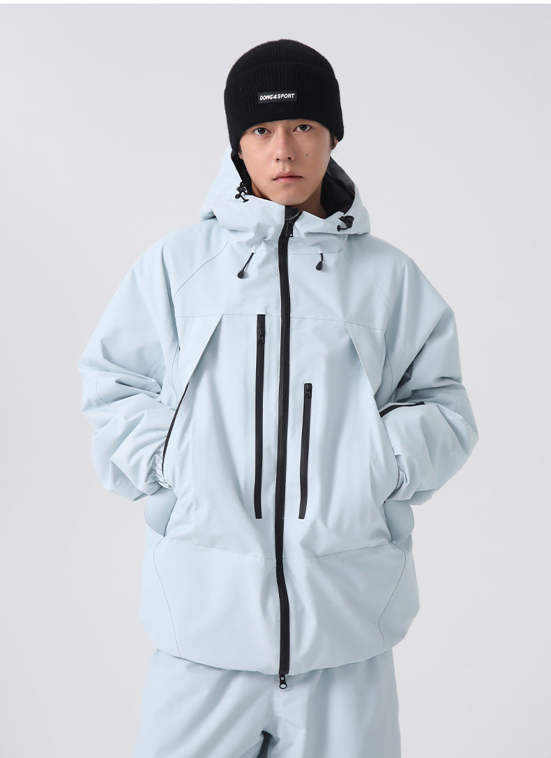 Unisex Full Zip Snow Jacket