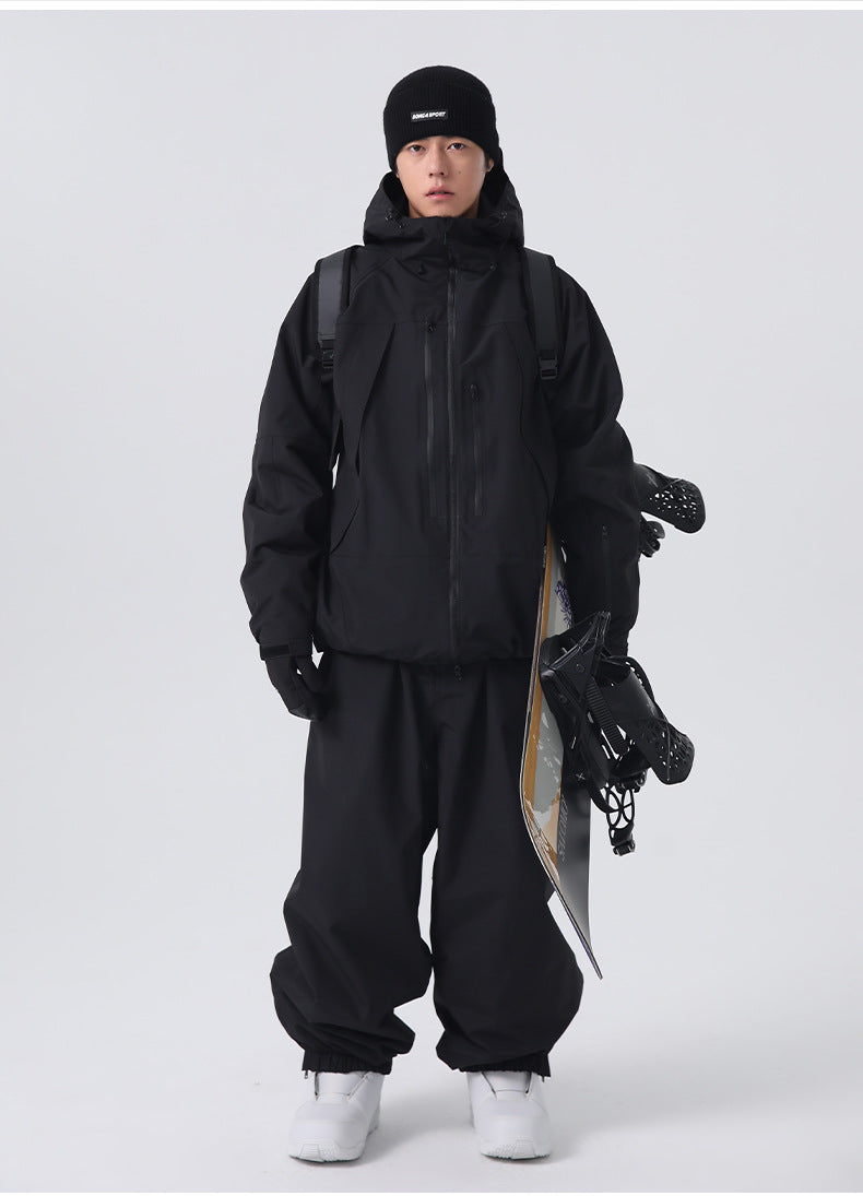 Unisex Full Zip Snow Jacket