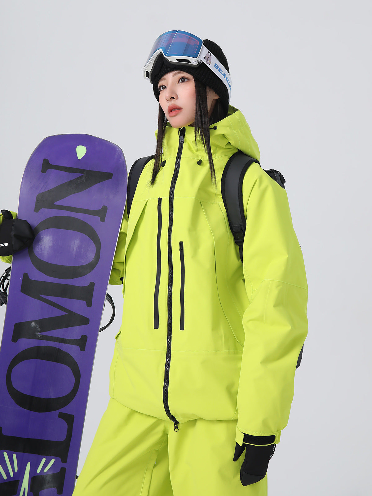 Unisex Full Zip Snow Jacket