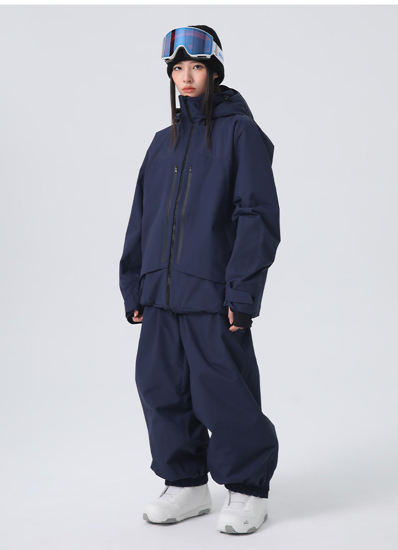 Chic All-Weather Ski Jumpsuit One-piece Snow Suits