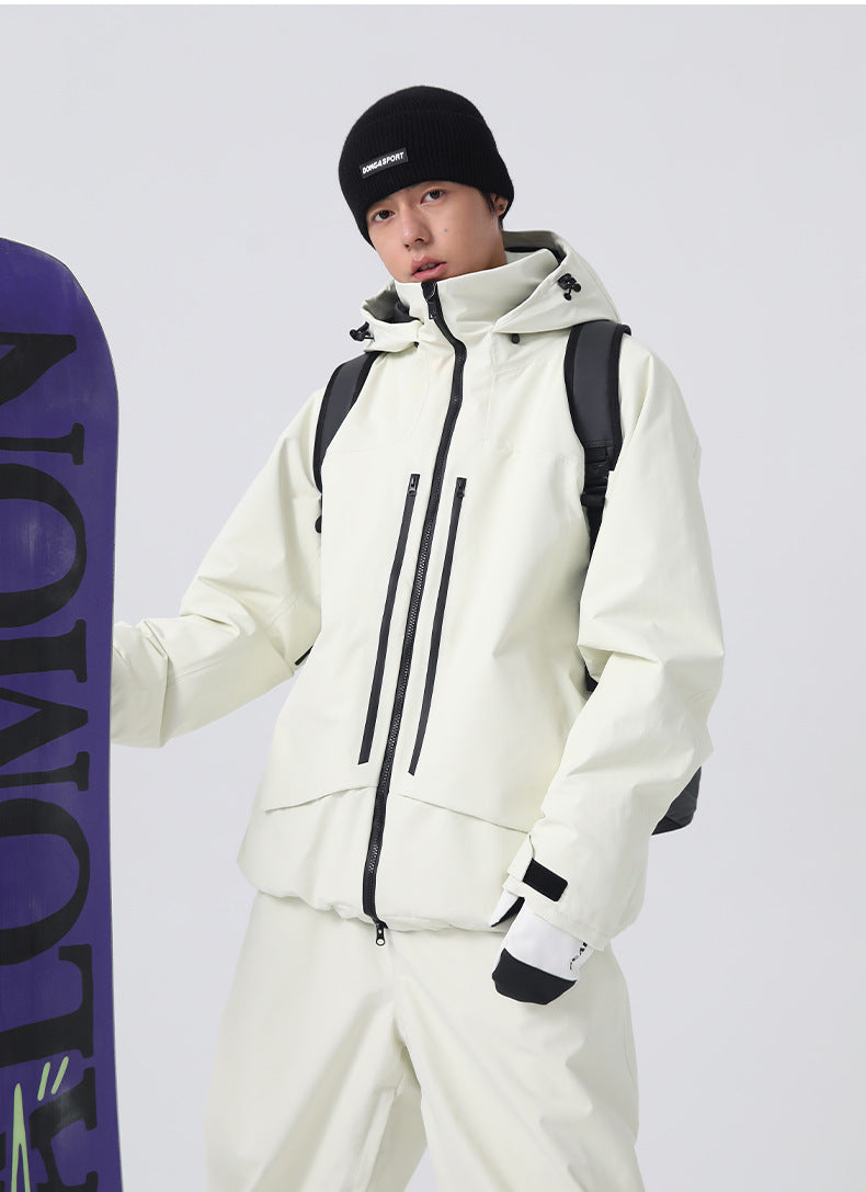 Chic All-Weather Ski Jumpsuit One-piece Snow Suits