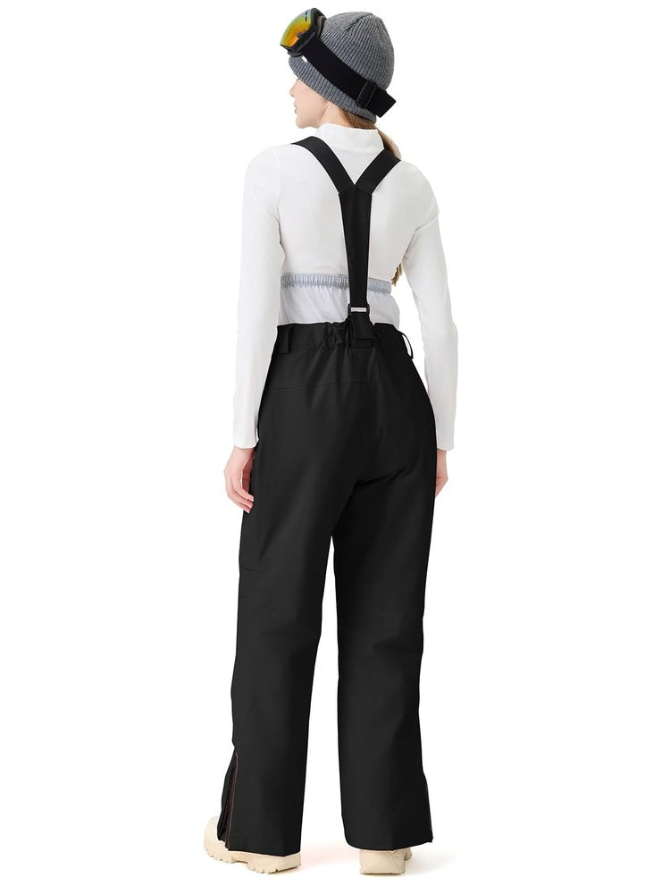 Women's Ski Snowboard Pants Baggy Snow Bibs