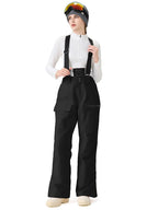 Women's Ski Snowboard Pants Baggy Snow Bibs