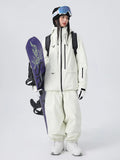 Unisex Sporty All-Weather Snow Suits Baggy Snowsuits 
