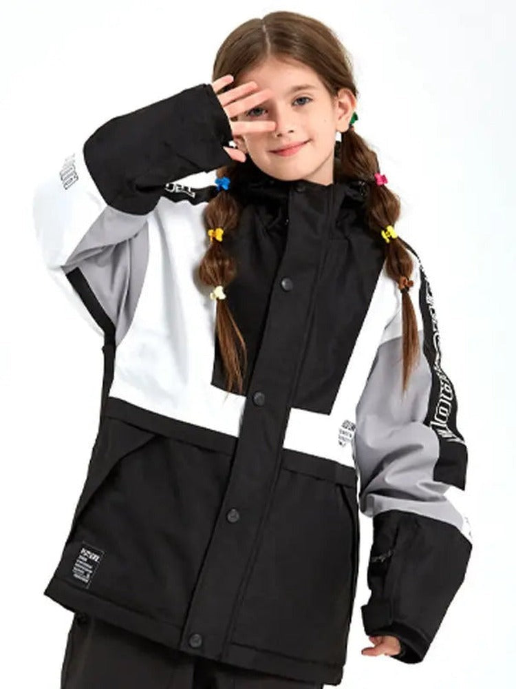 Winter Button-up Snow Jacket Warm Sports Costumes 