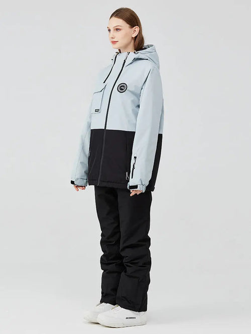 Winter Ski Suits Outdoor Snow Overalls Set 