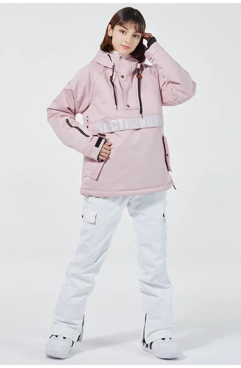 Winter Windproof Snow Jacket Female Alpine Sport Clothes 