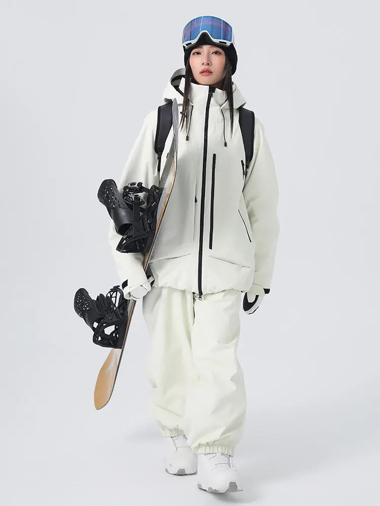Women Ski Snowboard Suits 2026 New Arrival Baggy Snow Suit 