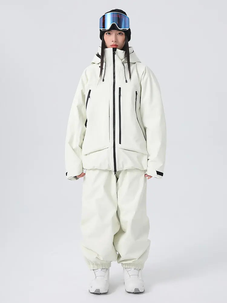Women Ski Snowboard Suits 2026 New Arrival Baggy Snow Suit 