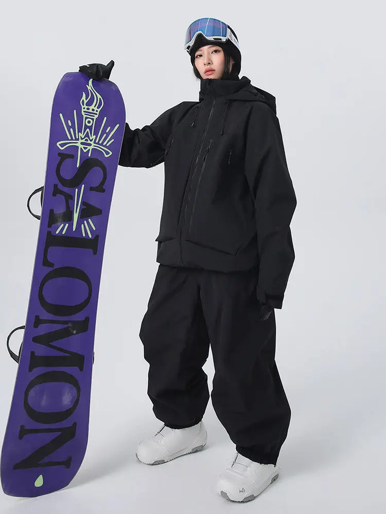 Women Ski Snowboard Suits 2026 New Arrival Baggy Snow Suit 