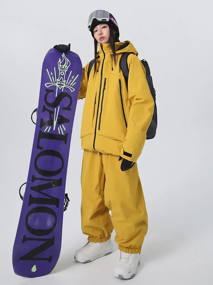 Women Ski Snowboard Suits 2026 New Arrival Baggy Snow Suit 
