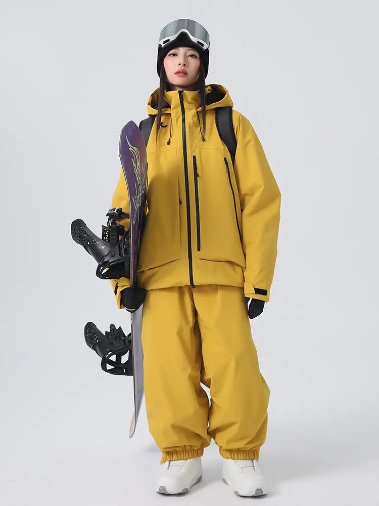 Women Ski Snowboard Suits 2026 New Arrival Baggy Snow Suit 