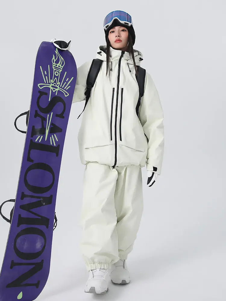 Women's 3L Ski Jacket & Pants Set Snow Suits Top Level 
