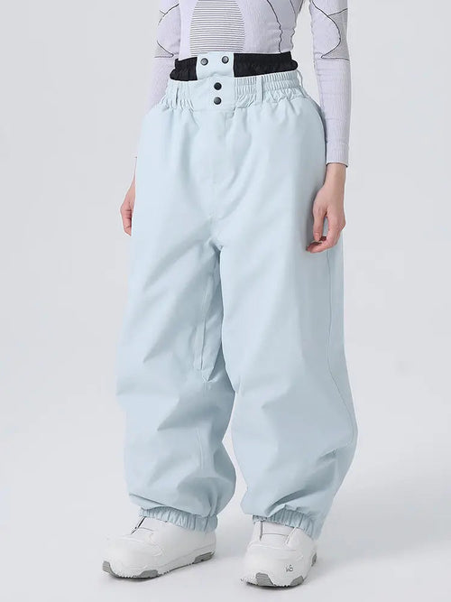 Women's Searipe Baggy Snow Pants Alpine Skiing Trousers 