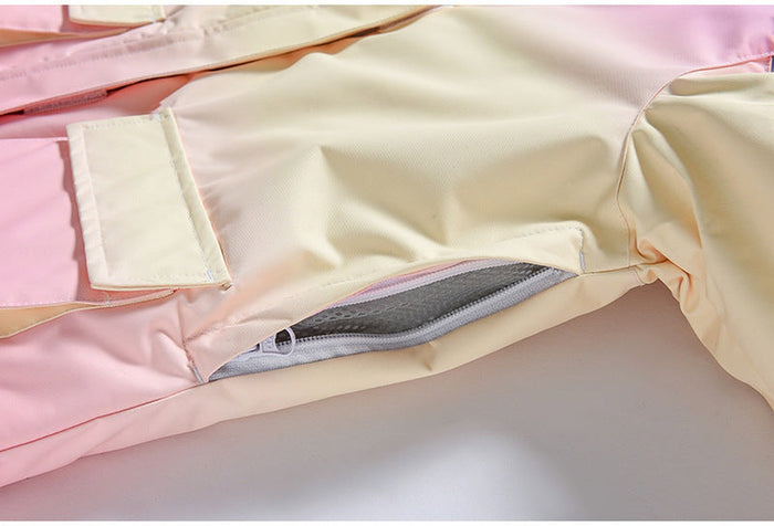 Underarm Vent Zippers