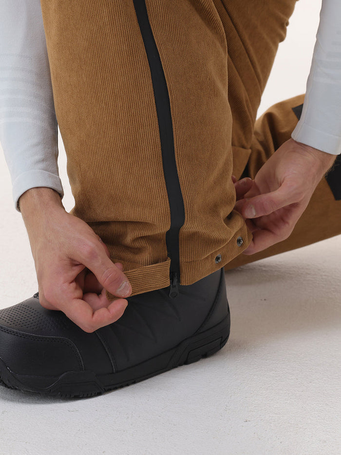 Snap-Button Ankle Gusset