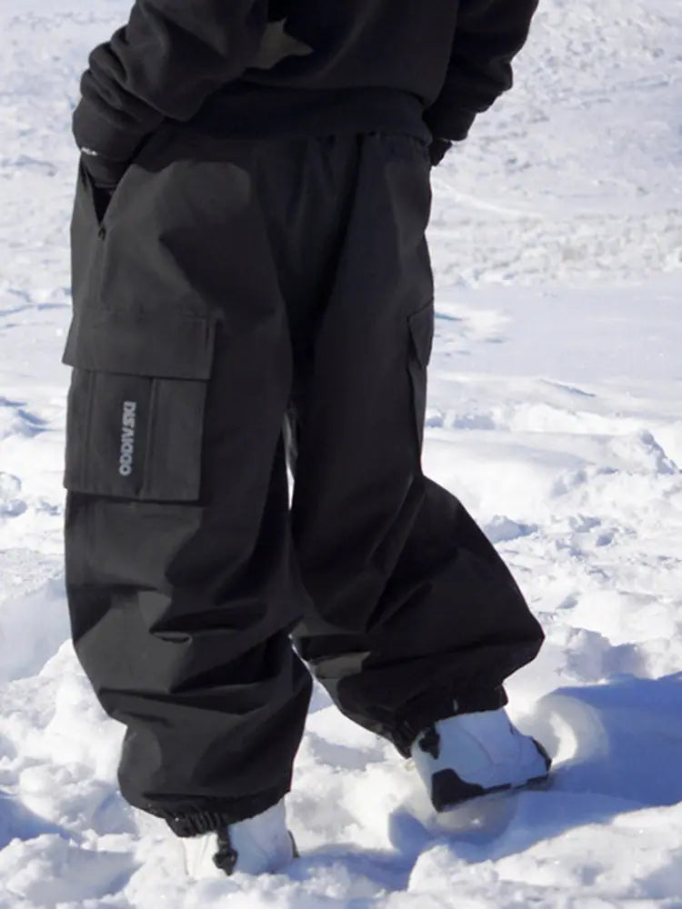 Ink Black - oddivski HXF9528 Ski Pants