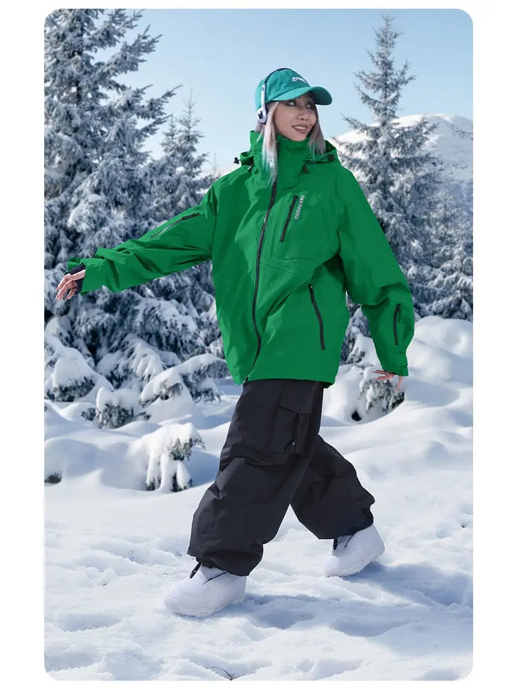 Trendy 3L Waterproof Ski Jacket | 20K Breathable RECCO