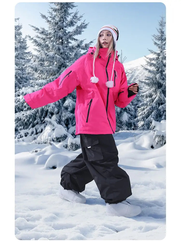 Trendy 3L Waterproof Ski Jacket | 20K Breathable RECCO
