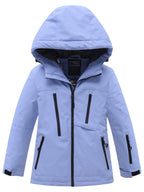 kids solid color snow jacket view 10