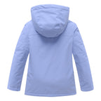 kids solid color snow jacket view 16
