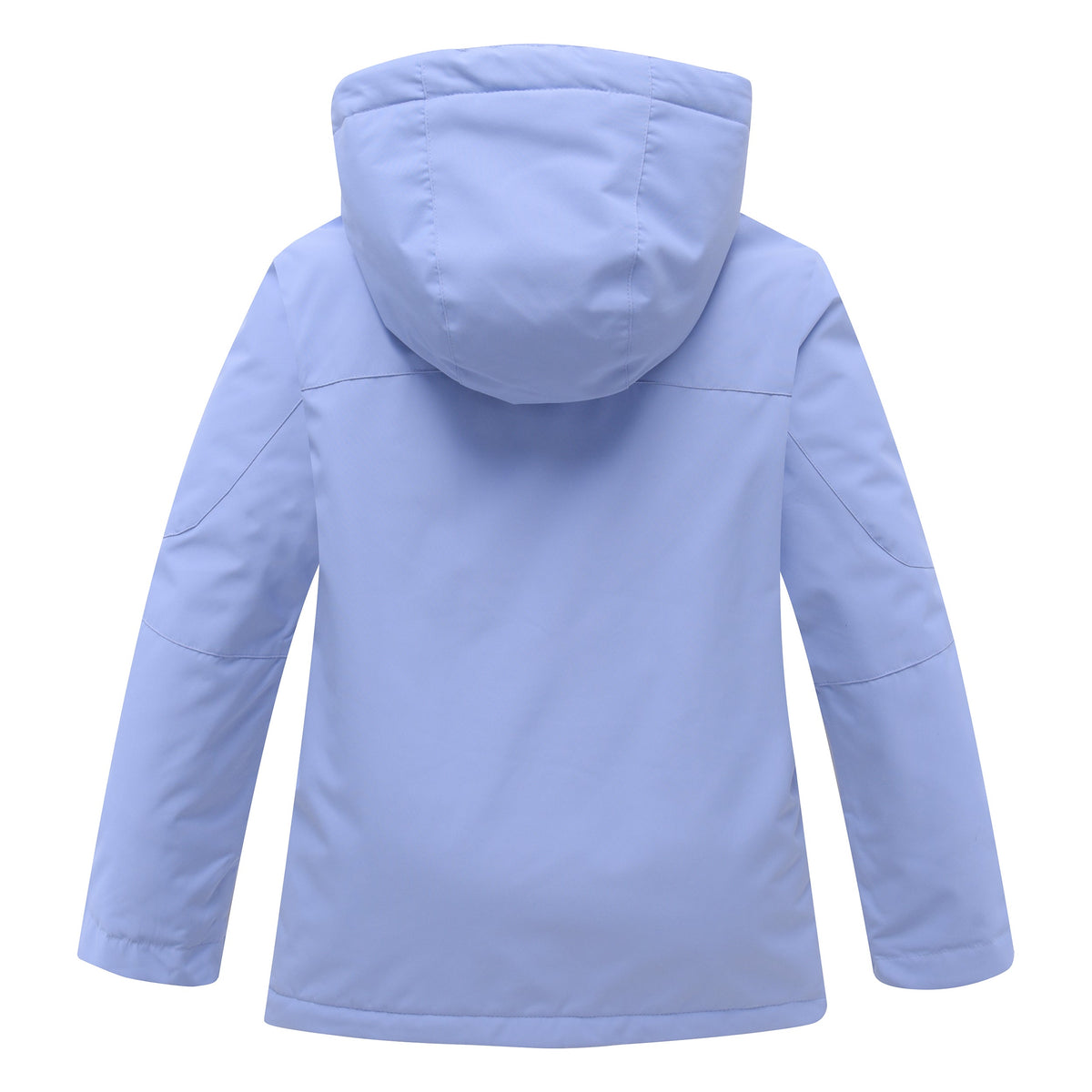 kids solid color snow jacket view 16
