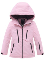 kids solid color snow jacket view 31