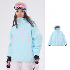 Kids' 3L shell ski jacket flat product view