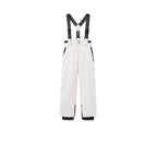 Kids' 3L Seam-Sealed Insulated Ski Bibs in White
